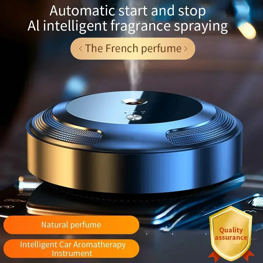 Car Air Freshener Smart Aroma Diffuser Purification Essential Oils Diffuser Office Room Intelligent Aromatherapy Instrument