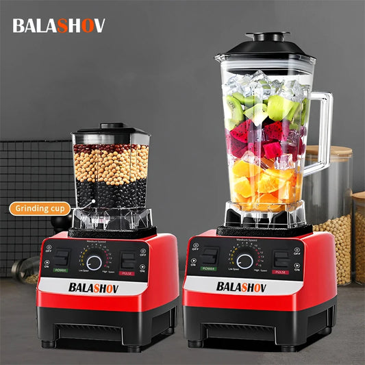 The Products Mall
2000W Heavy Duty Commercial Blender Stationary Mixer Food Processor Ice Smoothies for Kitchen High Power Juicer Blender BPA Free
