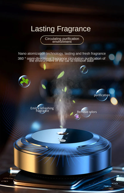 Car Air Freshener Smart Aroma Diffuser Purification Essential Oils Diffuser Office Room Intelligent Aromatherapy Instrument