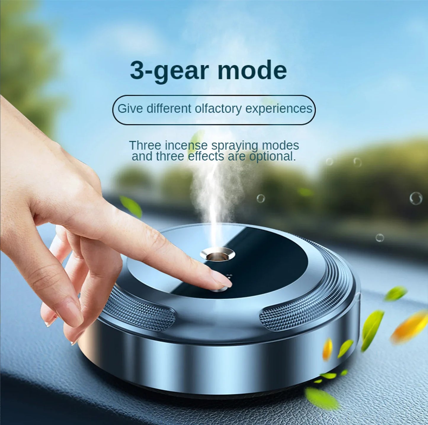 Car Air Freshener Smart Aroma Diffuser Purification Essential Oils Diffuser Office Room Intelligent Aromatherapy Instrument
