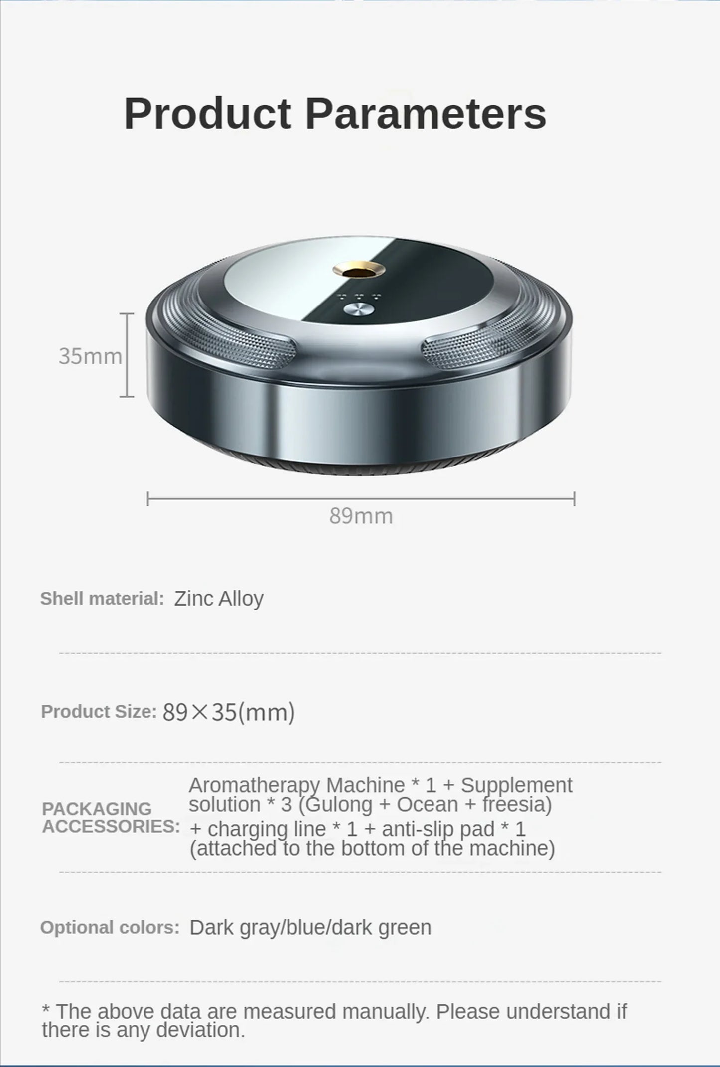 Car Air Freshener Smart Aroma Diffuser Purification Essential Oils Diffuser Office Room Intelligent Aromatherapy Instrument