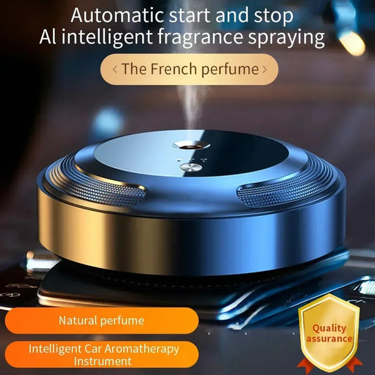 Car Air Freshener Smart Aroma Diffuser Purification Essential Oils Diffuser Office Room Intelligent Aromatherapy Instrument